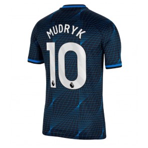Chelsea Mykhailo Mudryk #10 Replika Udebanetrøje 2023-24 Kortærmet